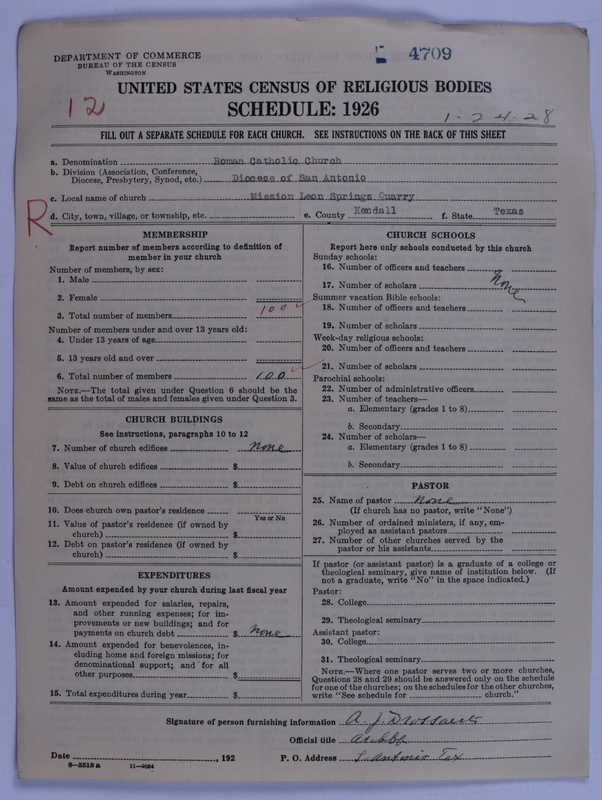 Scan of Roman Catholic Church: 4709