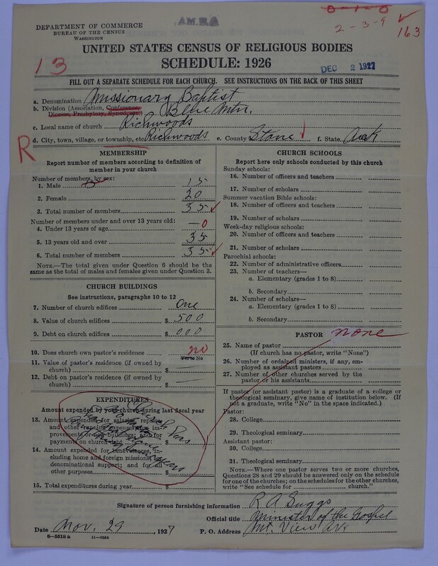 Scan of Landmark Baptist of America: 163