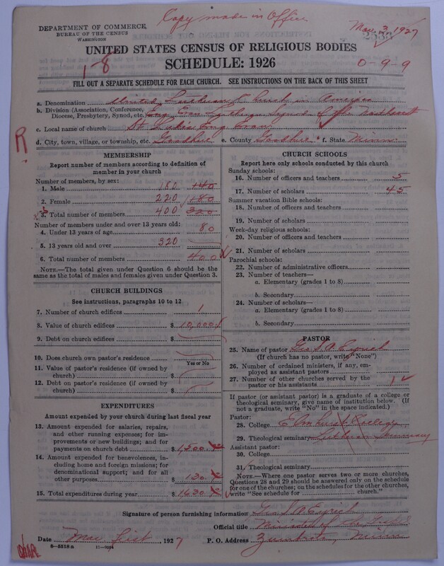 Scan of United Lutheran Church in America: 2533