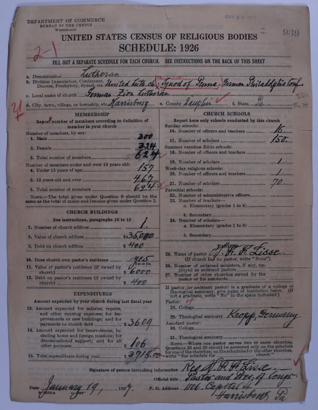 Scan of United Lutheran Church in America: 939
