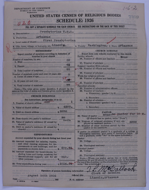 Scan of Presbyterian Church in the United States of America: 7289