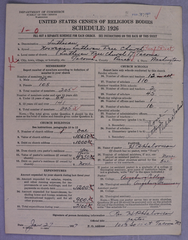 Scan of Lutheran Free Church: 373