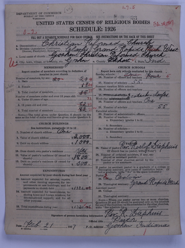 Scan of Christian Reformed Church: 23
