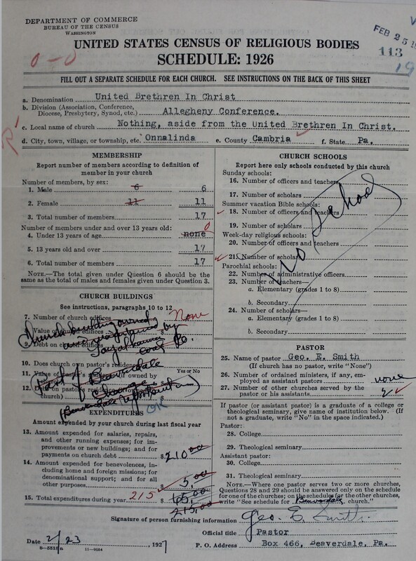 Scan of Church of the United Brethren in Christ: 113
