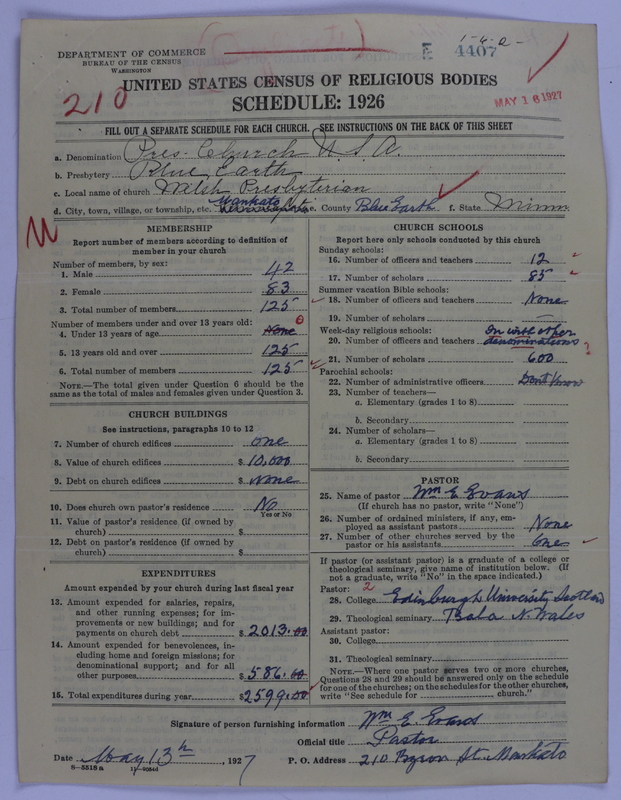 Scan of Presbyterian Church in the United States of America: 4407