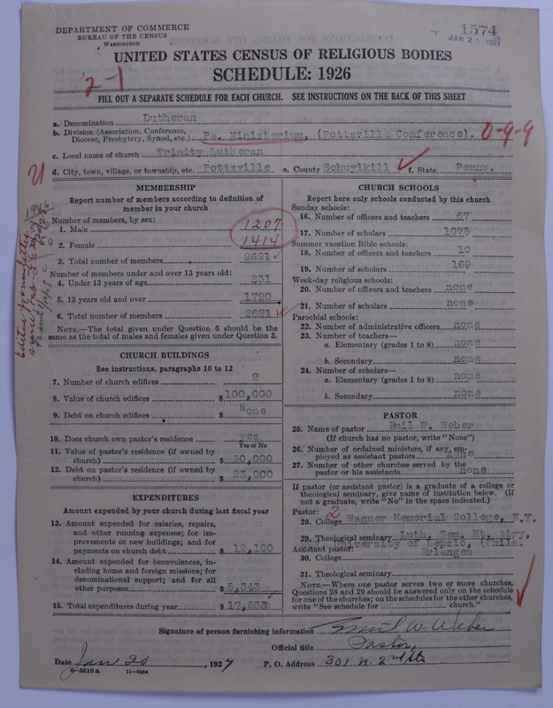Scan of United Lutheran Church in America: 1574