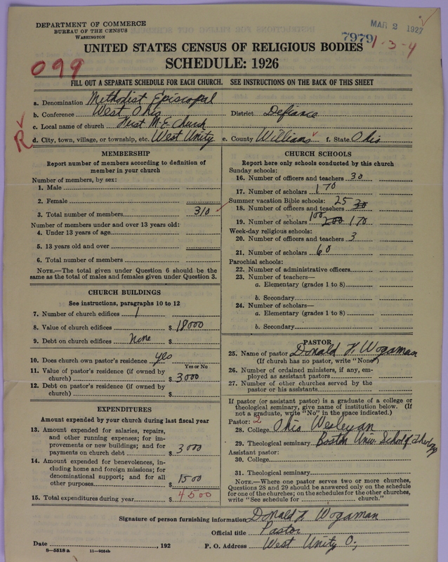Scan of Methodist Episcopal Church: 7979