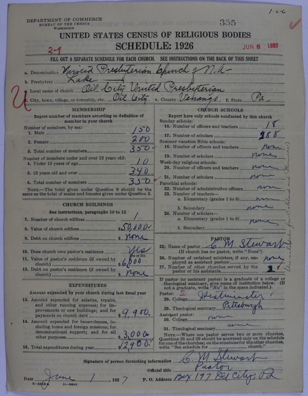 Scan of United Presbyterian Church of North America: 355