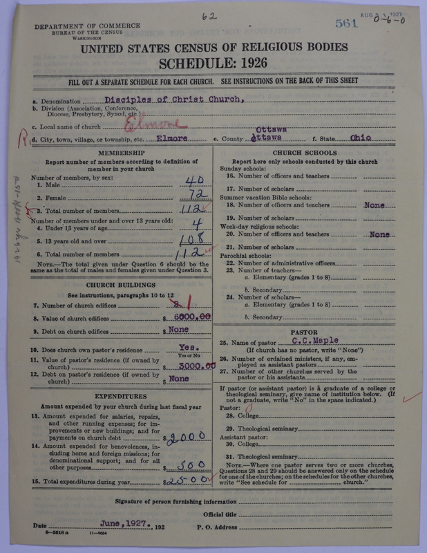 Scan of Disciples of Christ: 561