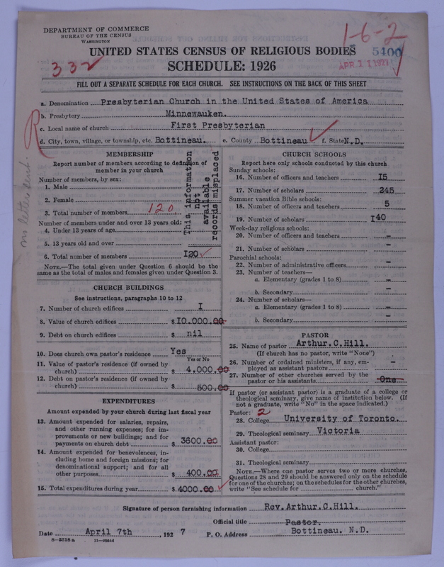 Scan of Presbyterian Church in the United States of America: 5400