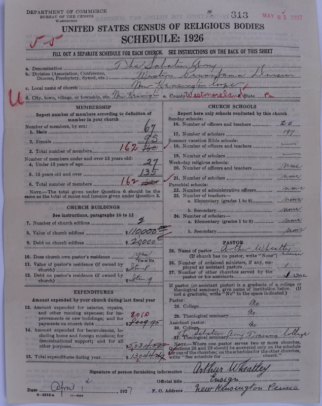 Scan of Salvation Army: 313
