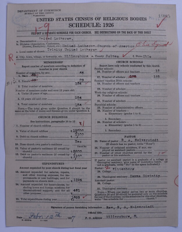 Scan of United Lutheran Church in America: 1985