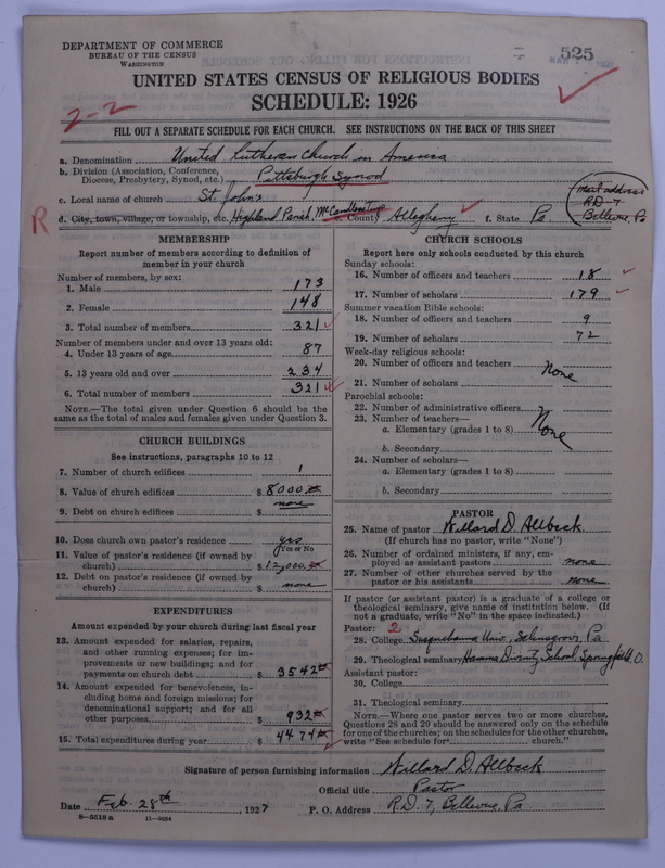 Scan of United Lutheran Church in America: 525