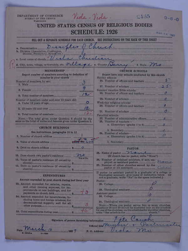 Scan of Disciples of Christ: 2465