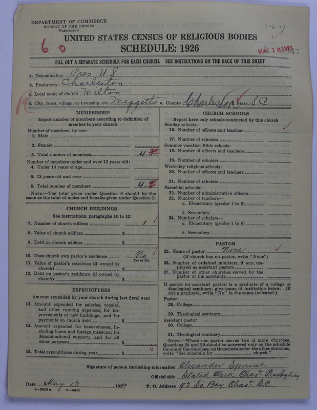 Scan of Presbyterian Church in the United States: 1347