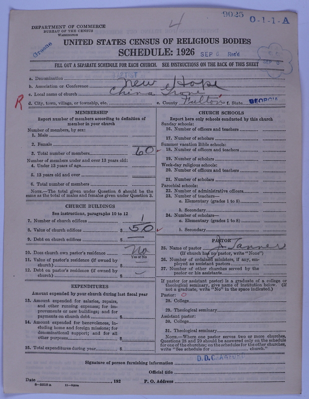 Scan of Negro Baptists: 9025