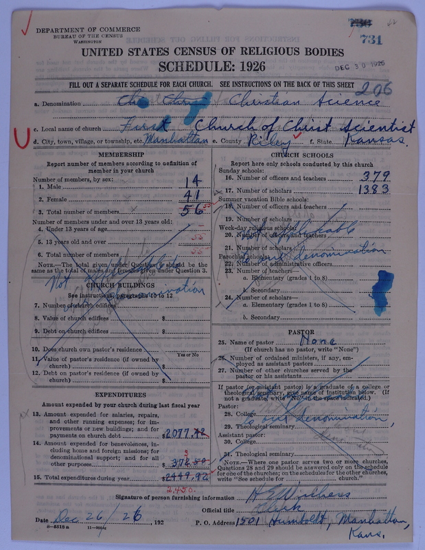 Scan of Church of Christ, Scientist: 731