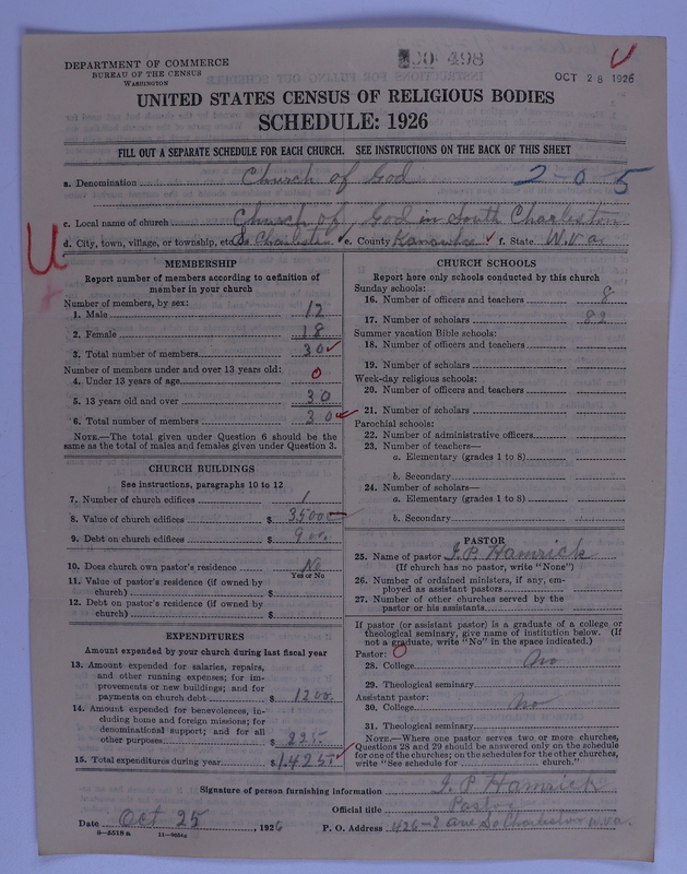 Scan of Church of God (Headquarters, Anderson, Ind.): 498