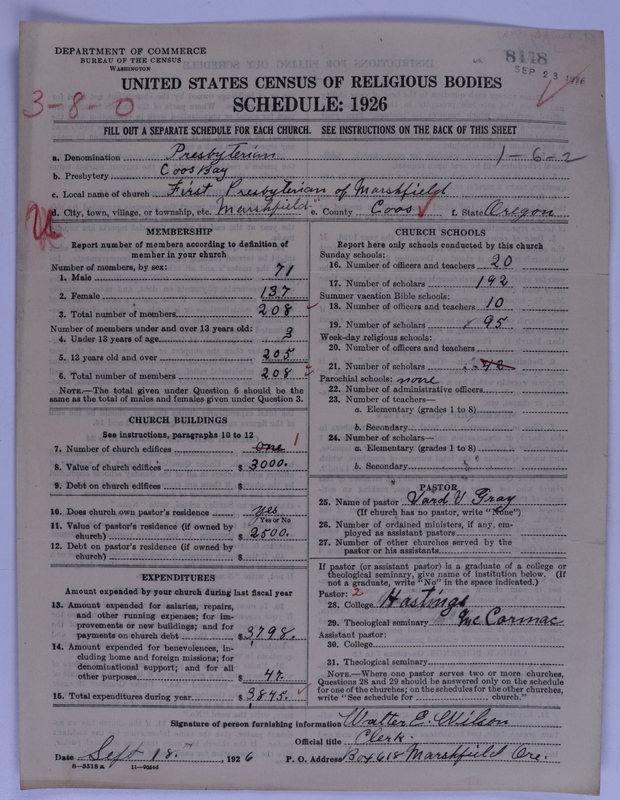 Scan of Presbyterian Church in the United States of America: 8448