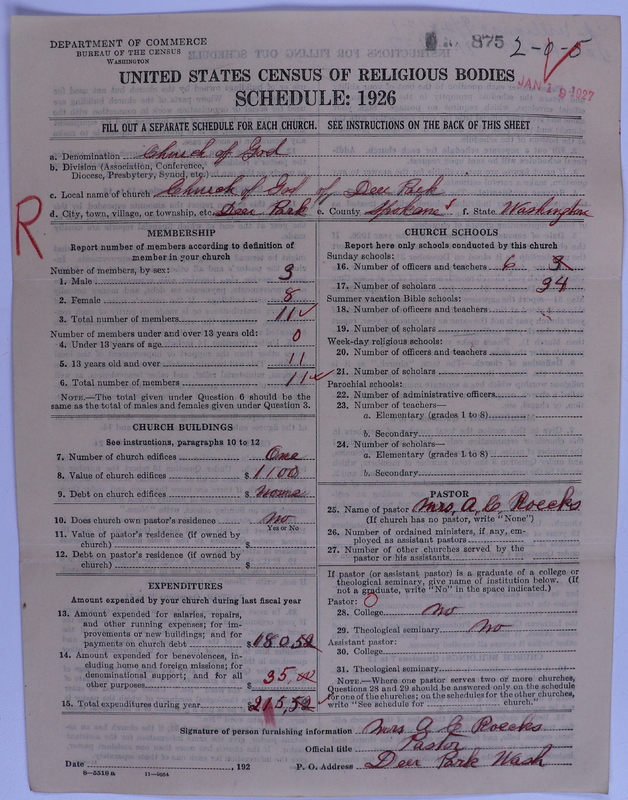 Scan of Church of God (Headquarters, Anderson, Ind.): 875