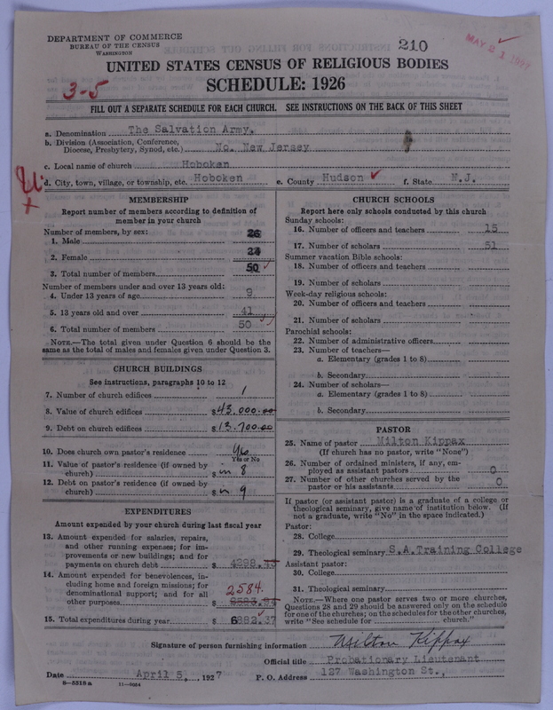 Scan of Salvation Army: 210