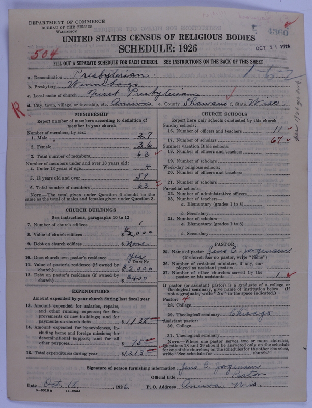 Scan of Presbyterian Church in the United States of America: 4360