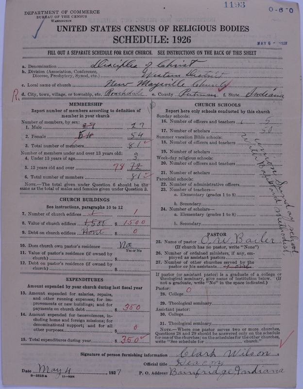 Scan of Disciples of Christ: 1193