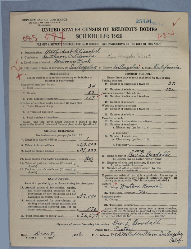 Scan of Methodist Episcopal Church: 25491
