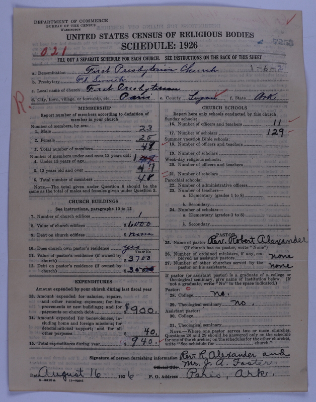 Scan of Presbyterian Church in the United States of America: 7253