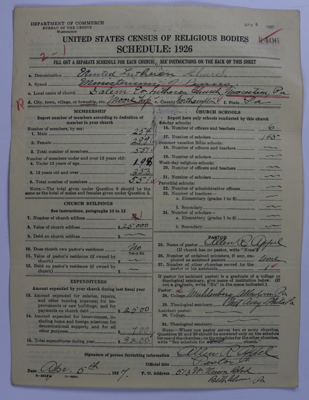 Scan of United Lutheran Church in America: 1406