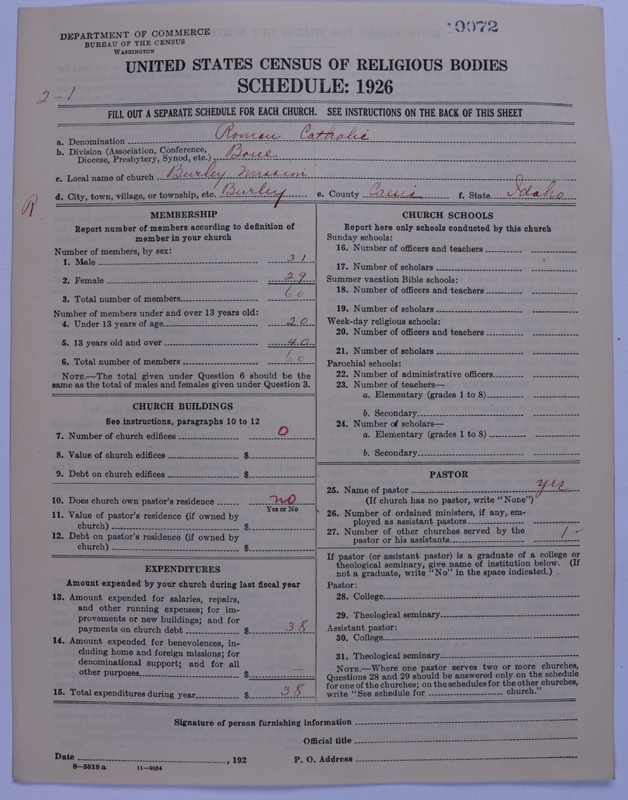 Scan of Roman Catholic Church: 10072