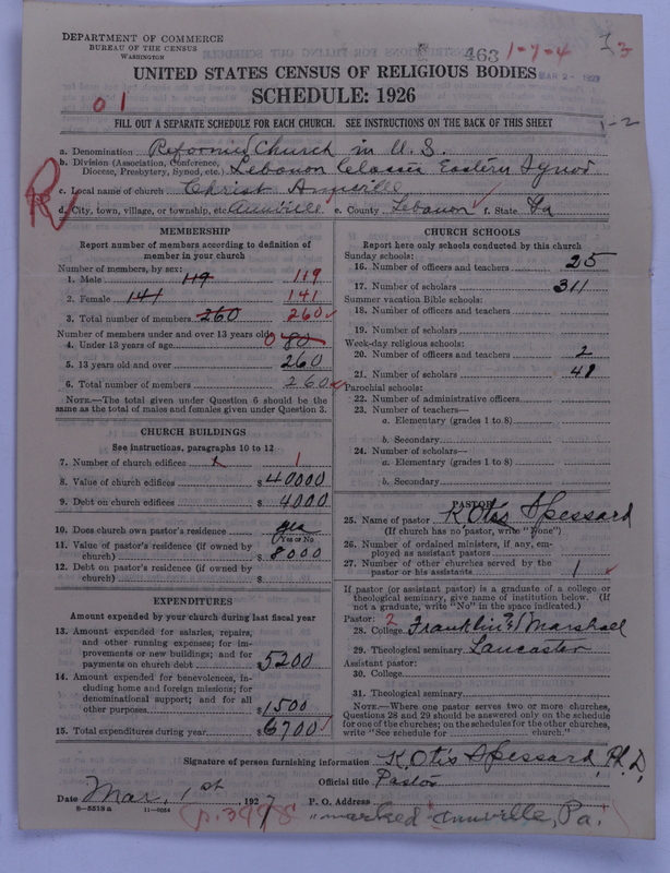 Scan of Reformed Church in the United States: 463