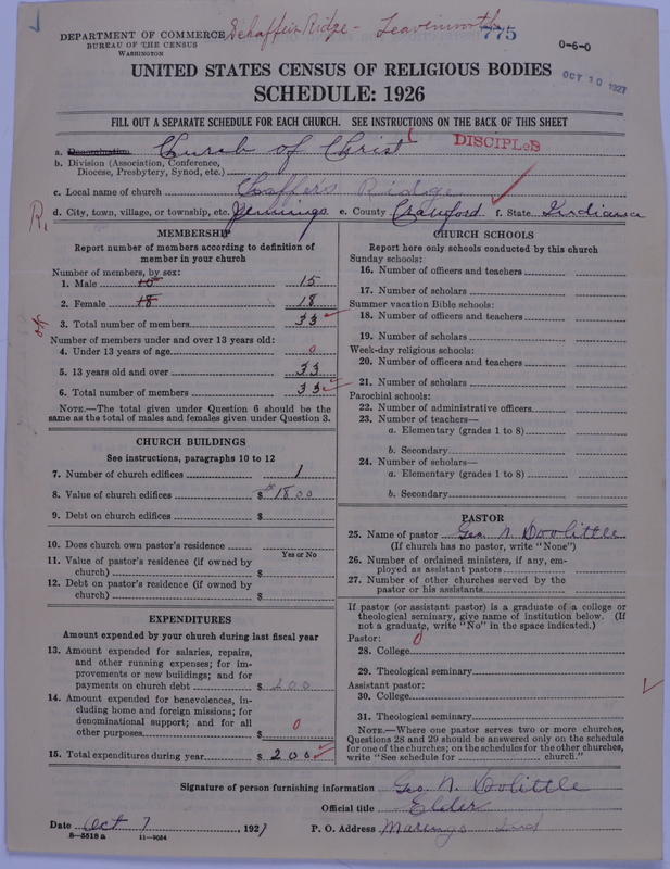 Scan of Disciples of Christ: 775