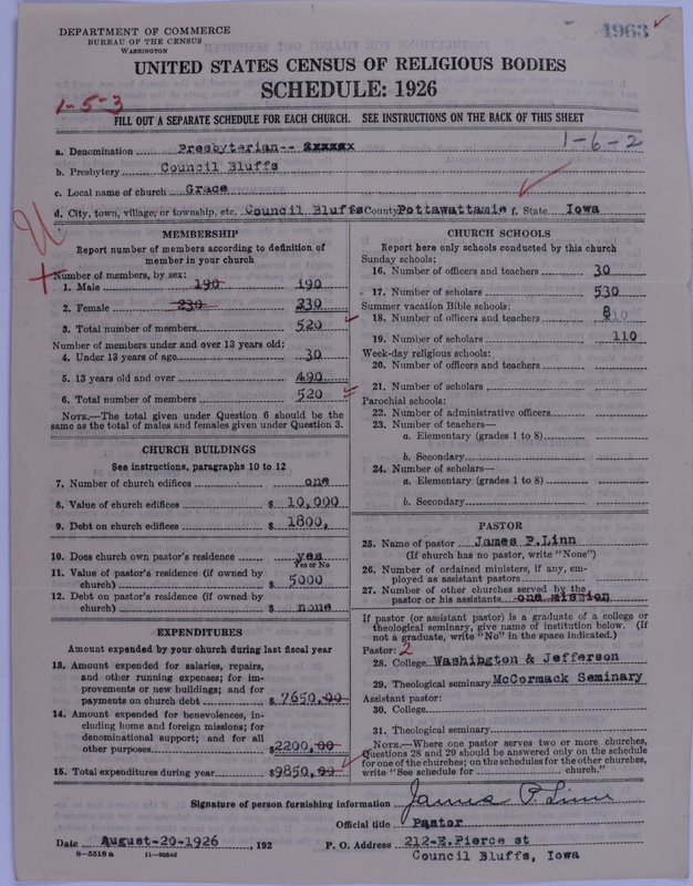 Scan of Presbyterian Church in the United States of America: 4963