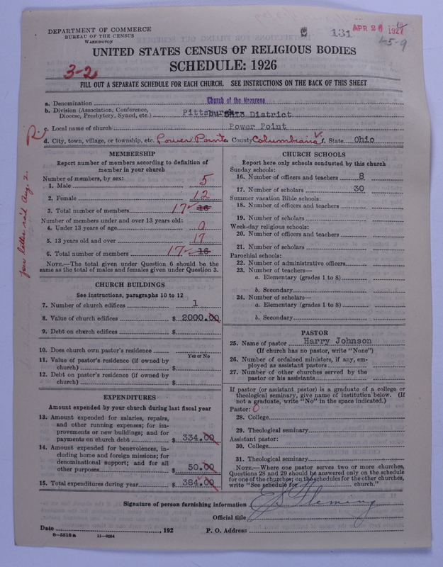 Scan of Church of the Nazarene: 131
