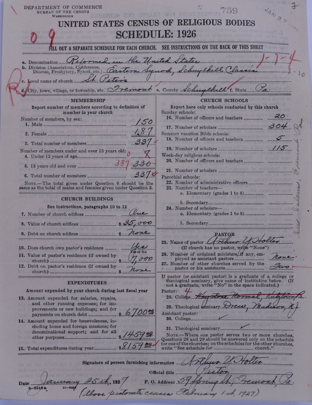Scan of Reformed Church in the United States: 759