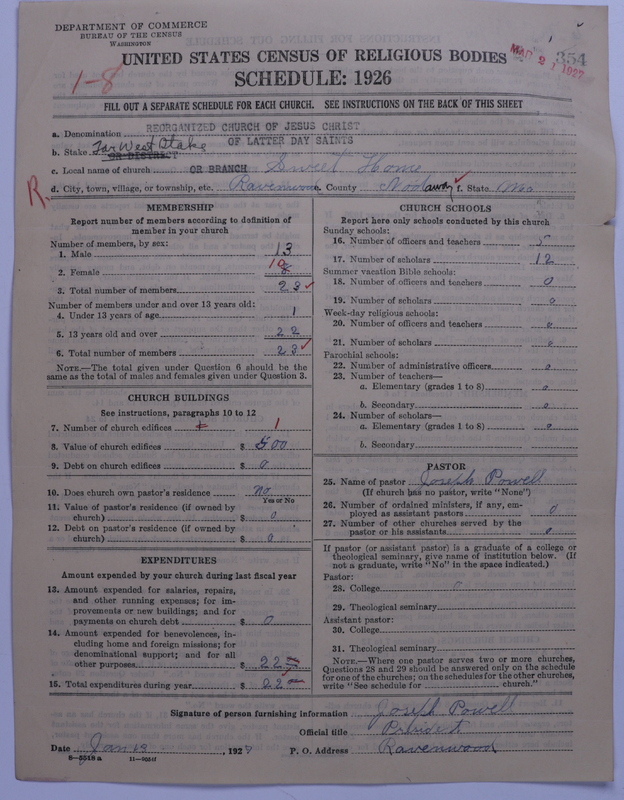 Scan of Reorganized Church of Jesus Christ of Latter Day Saints: 354