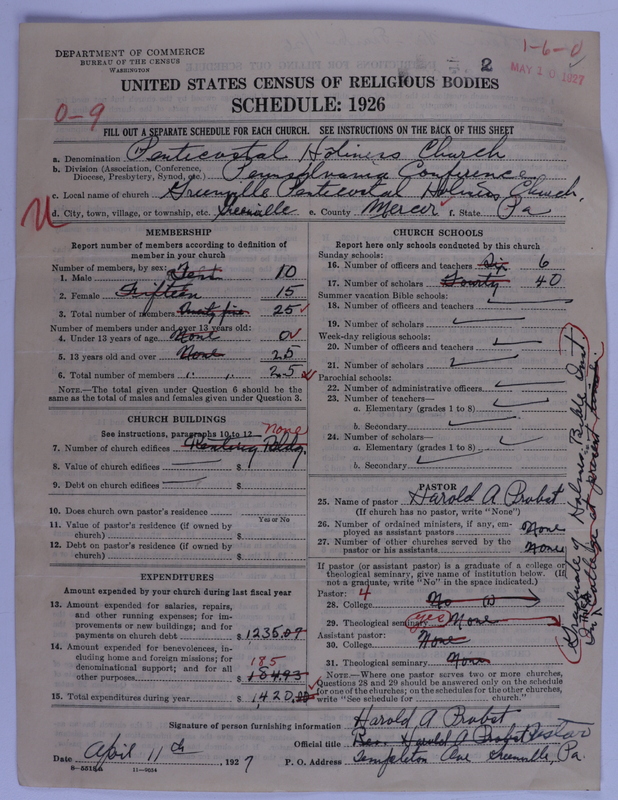 Scan of Pentecostal Holiness Church: 2