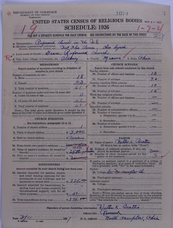 Scan of Reformed Church in the United States: 1074