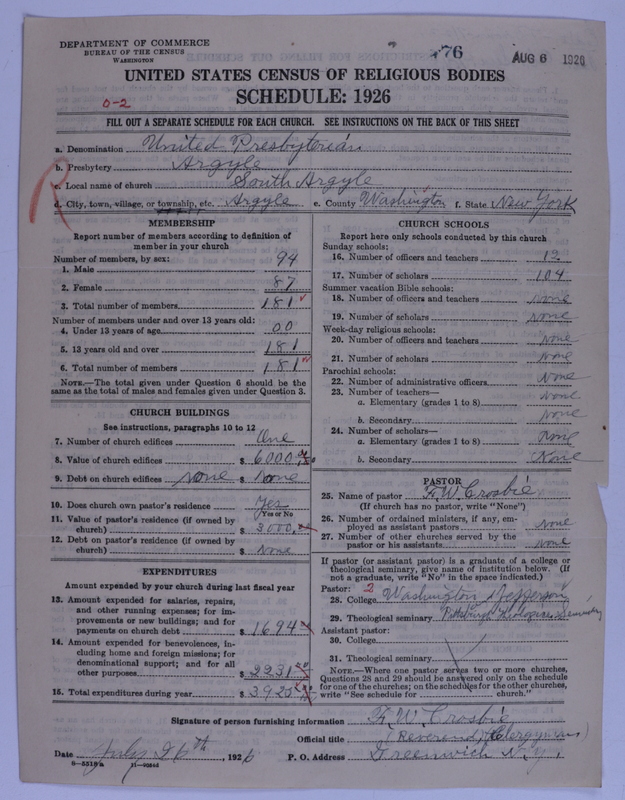 Scan of United Presbyterian Church of North America: 76
