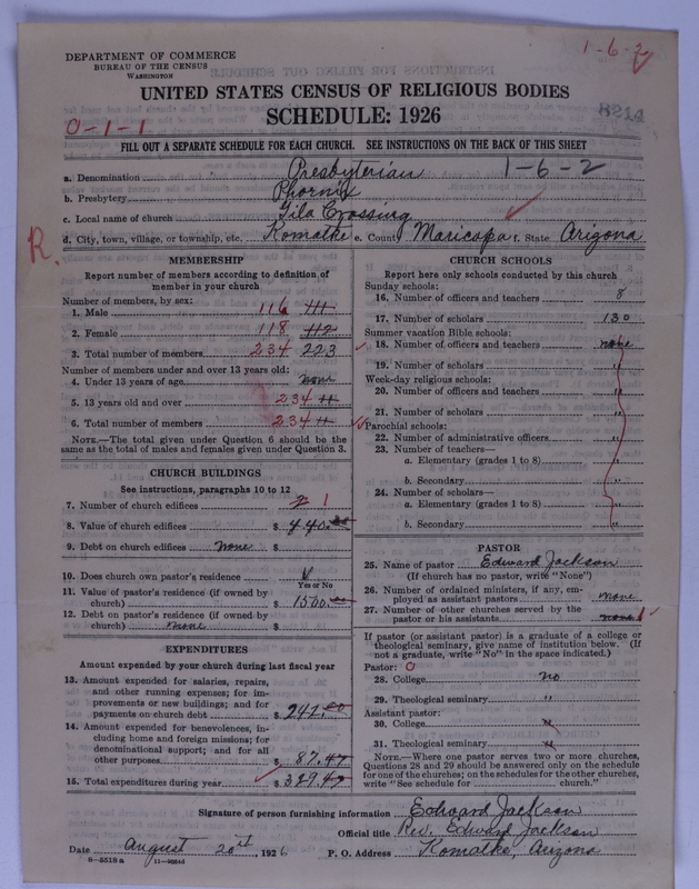 Scan of Presbyterian Church in the United States of America: 8214
