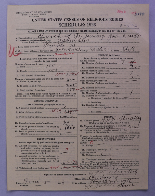 Scan of Church of the Living God, Christian Workers for Fellowship: 76