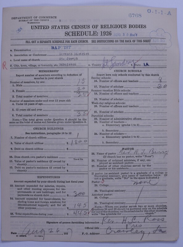 Scan of Negro Baptists: 6768
