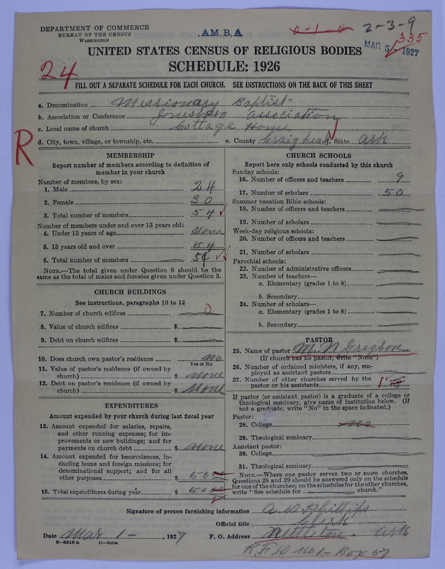 Scan of Landmark Baptist of America: 335