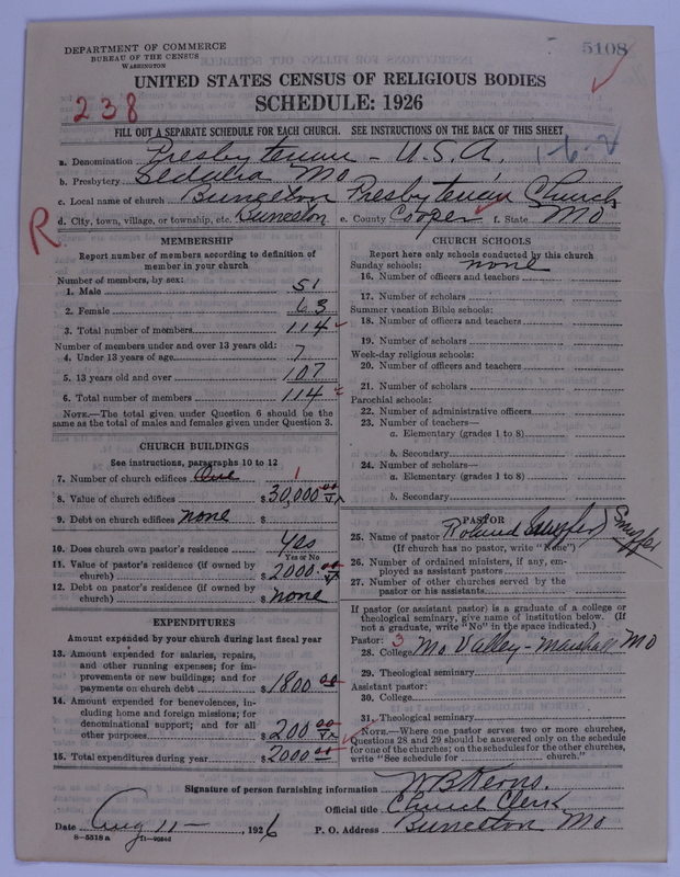 Scan of Presbyterian Church in the United States of America: 5108