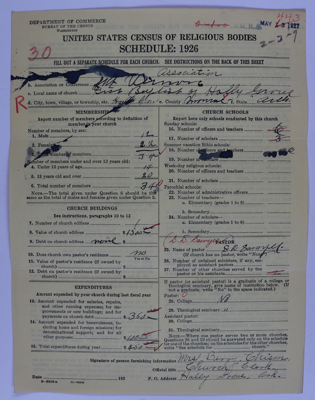 Scan of Landmark Baptist of America: 443