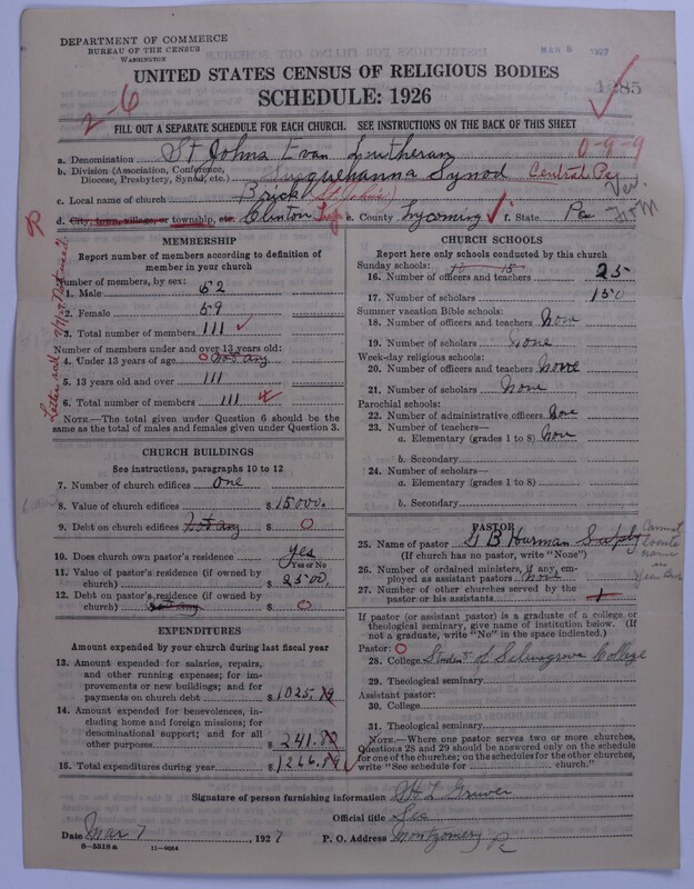 Scan of United Lutheran Church in America: 1285