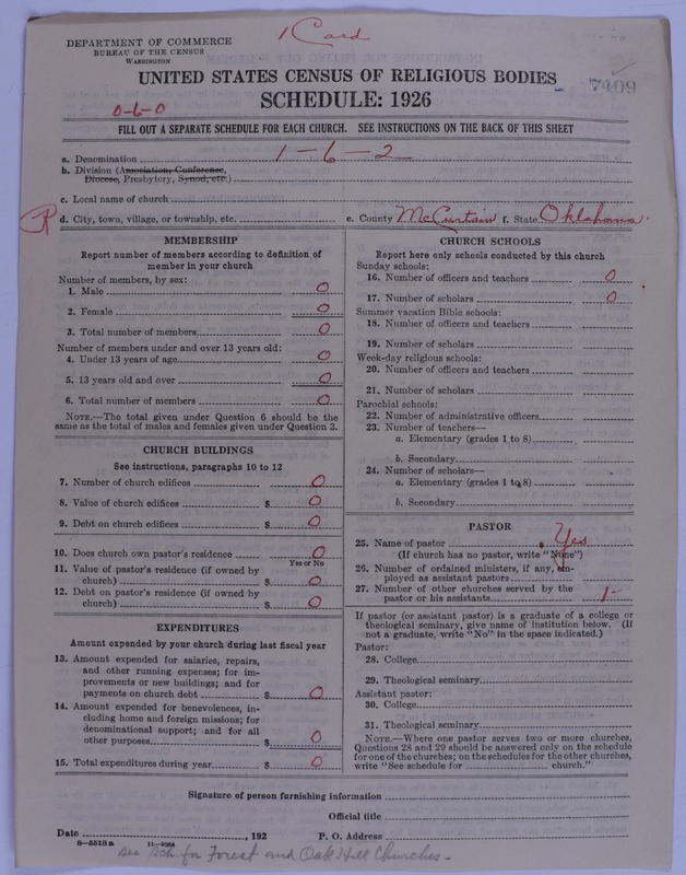 Scan of Presbyterian Church in the United States of America: 7409