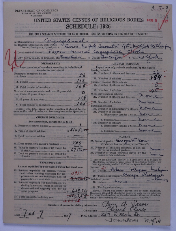 Scan of Congregational Churches: 1514