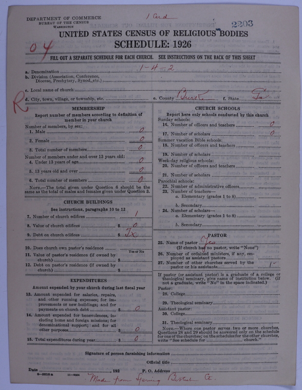 Scan of African Methodist Episcopal Church: 2203